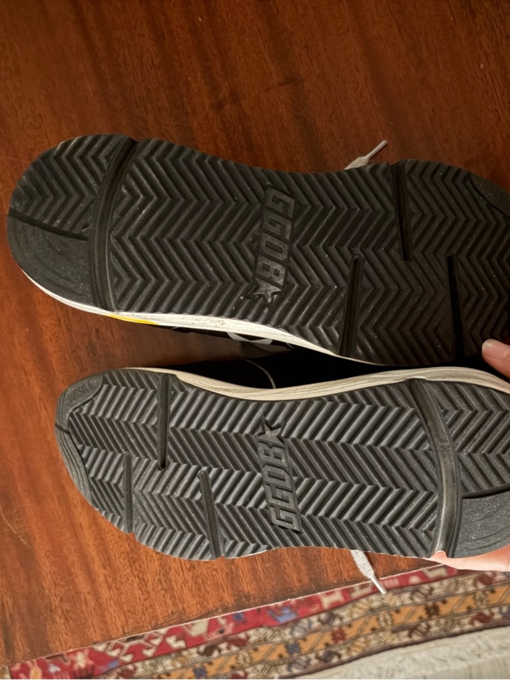 Golden Goose Running Sole 'Black Silver' - Picture 4 of 5